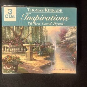 Inspirations: 50 Best Loved Hymns by Chris Brann/Thomas Kinkade, New Sealed
